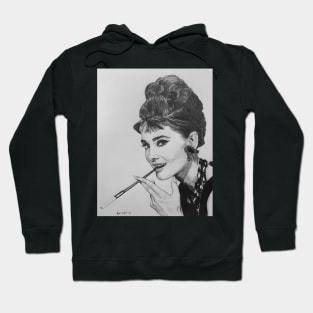 Audrey Hepburn Breakfast at Tiffany’s Hoodie